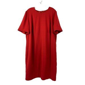 Atrium Women's Casual Cherry Red Dress